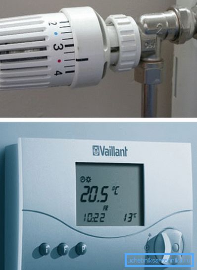 Automatizace pro vytápění - termovzdušný a prostorový regulátor