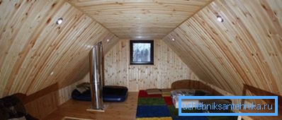 Koupelny s podkrovím - vytápění s kamna vám umožní vybavit komfortní pokoj v horním patře