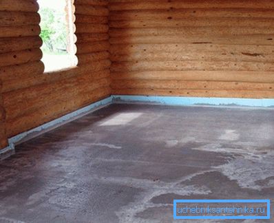 1198 Betonová podlaha ve vaně
