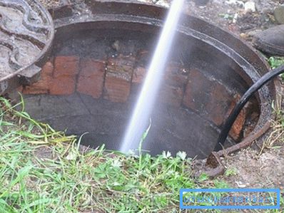 Neprovádějte bez čištění kanalizačního systému
