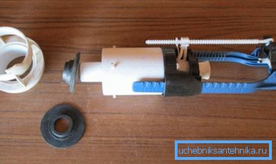 Co dělat, když špatně propláchne nové WC - zkontrolujte instalaci ventilu odtokové nádrže