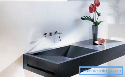 Designové kamenné umyvadla pro koupelnu