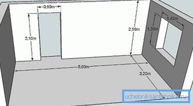 Nejprve je třeba vypočítat plochu a objem místnosti Nejprve je třeba vypočítat plochu a objem místnosti
