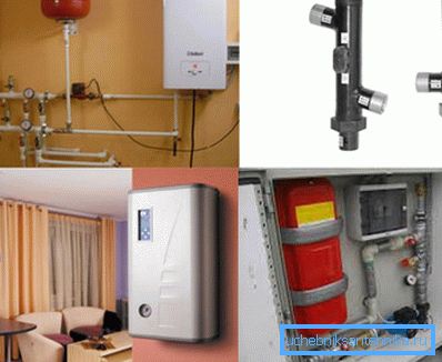 Elektrické kotle pro vytápění různých typů