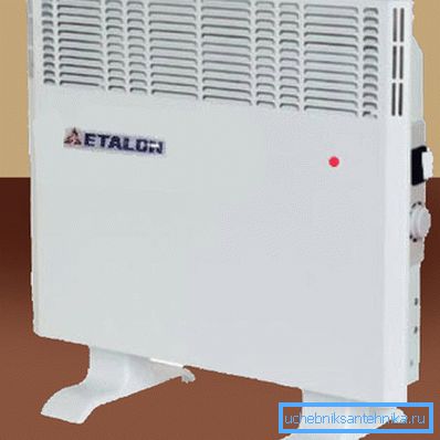 Elektrický konvektor zahřívá prostor mícháním vzdušných hmot