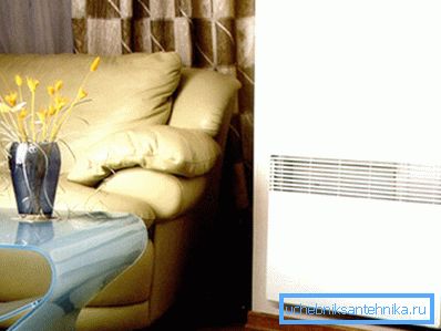 Elektrický konvektor umožňuje snadné zajištění vytápění v domě