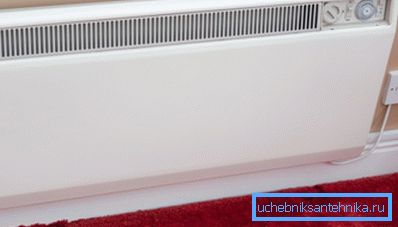 Elektrický topný konvektor. Elektrický topný konvektor.