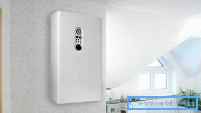 Elektrické topné kotle v interiéru bytu