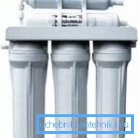 Vodní filtr se třemi úrovněmi čištění