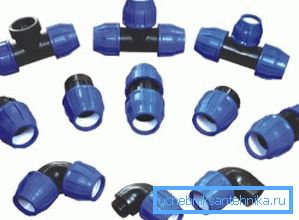 Příslušenství pro potrubí z HDPE jsou velmi rozmanité, umožní realizovat jakákoliv konstrukční řešení.