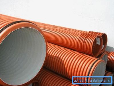 Fotografie potrubí pro kanalizaci