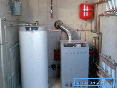 Plynová instalace vytápění v domě. Plynová instalace vytápění v domě.