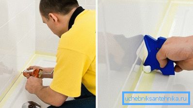 Utěsnění spojů mezi stěnou a bokem palety. Utěsnění spojů mezi stěnou a bokem palety.
