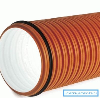 Vlnitá trubka Viniplast (NPVH) Vlnitá trubka Viniplast (NPVH)
