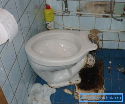Někdy vymazání upchání vyžaduje drastická opatření.