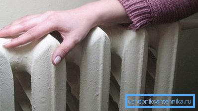 Instrukce SNiP vyžaduje přísné omezení maximální teploty.