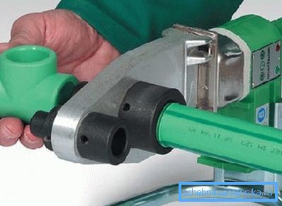 Použití páječky pro svařování polypropylenu