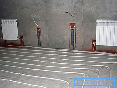Plastové výrobky mohou být betonovány uspořádáním vyhřívané podlahy.
