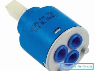 Cartridge for ball mixer.