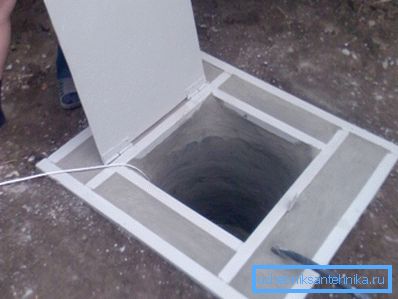 Caisson z betonu s poklopem