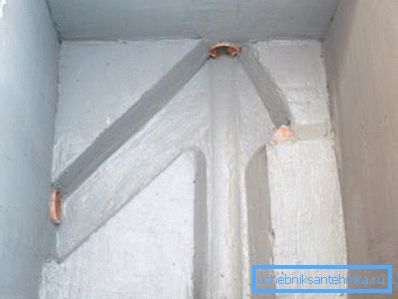 Cihlová studna s hydroizolací.