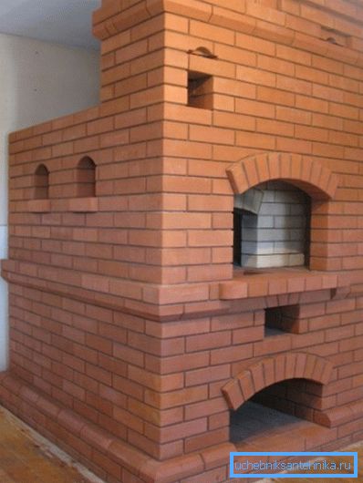 Klasická cihlová konstrukce bez vodního okruhu