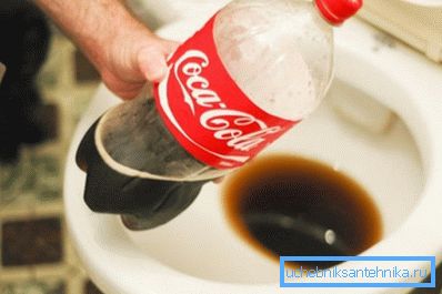 Coca-Cola je účinný nástroj pro čištění vodovodů