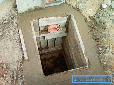 Betonové šachty dobře