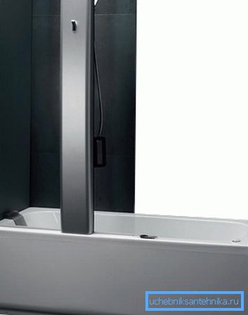 Kombinovaná sprcha 180 x 80 kombinuje vanu a sprchu v jednom provedení