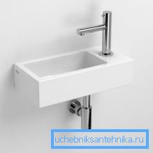 Kompaktní keramické umyvadlo Kompaktní keramické umyvadlo