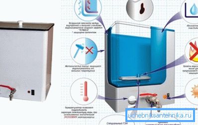 Modelová konstrukce s trubkovým elektrickým ohřívačem. Modelová konstrukce s trubkovým elektrickým ohřívačem.
