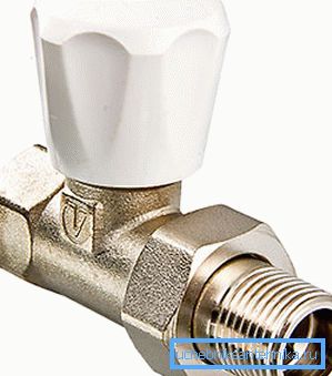Jeřáb pro vytápění radiátorů