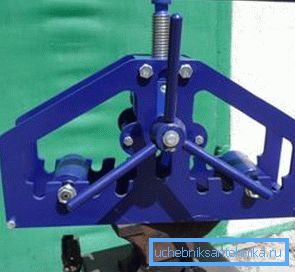 Mechanismus ohýbání profilových trubek Mechanismus ohýbání profilových trubek