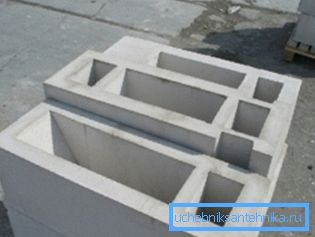 Monolitické bloky pro ventilační kanály Monolitické bloky pro ventilační kanály