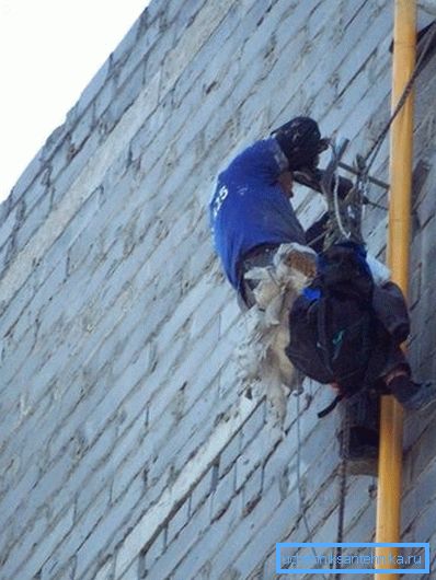 Instalace plynového kanálu Instalace plynového kanálu
