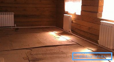 Montáž jednorázového topného systému