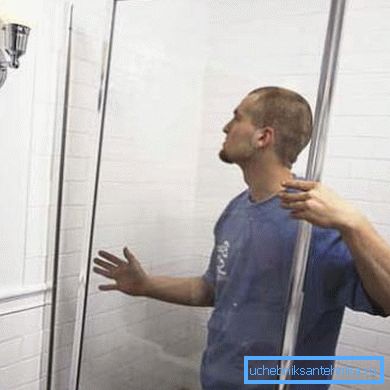 Montáž skleněných dveří