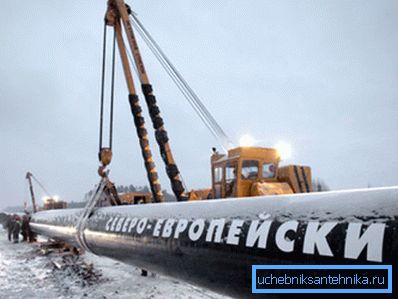 Instalace třídy potrubí pro potrubní plynovod K60