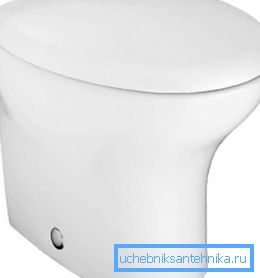 Na foto - porcelánové toaletě Na foto - porcelánové toaletě