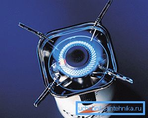 1605 Na fotografii - provoz hořáku
