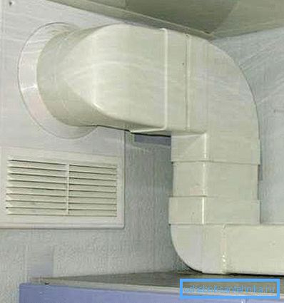 V fotoplastové ventilační sestavě