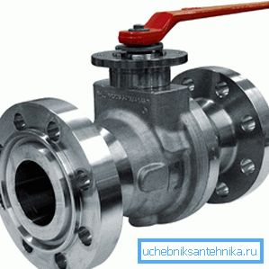 V uzavíracím ventilu pro přírubové potrubí typu VD