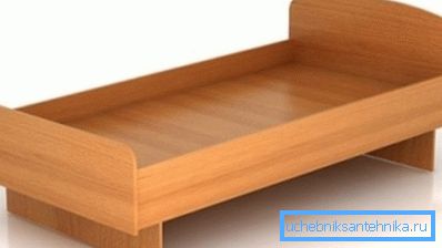 Vnější povrch kovového rámu s laminovanými dřevotřískovými deskami. Vnější povrch kovového rámu s laminovanými dřevotřískovými deskami.