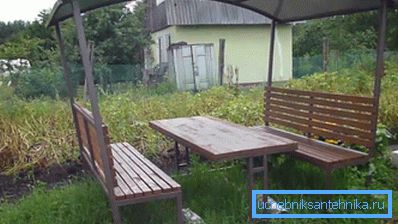 Nízká hmotnost profilové trubky 40x40x2 umožňuje, aby některé konstrukce z ní byly vyrobeny bez základů.