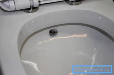 Některé výrobky tohoto typu okamžitě vybaví vestavěný bidet, který výrazně rozšiřuje své funkce.