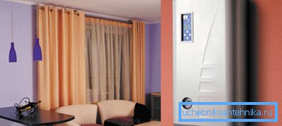 Některé typy elektrických kotlů mají originální design a dokonale se hodí do jakéhokoliv interiéru.