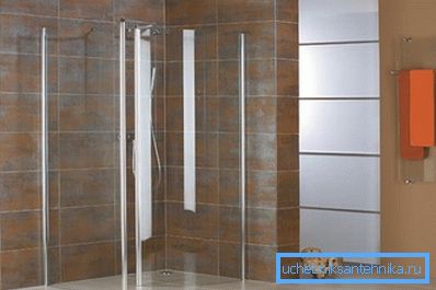 Fixní sprchové clony 90x90 od RONAL DUSCHEN Fixní sprchové clony 90x90 od RONAL DUSCHEN
