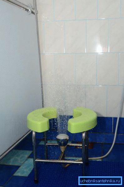 Léčba vodním paprskem má příznivý účinek na pánevní orgány.