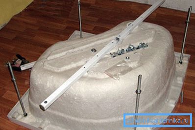 Je velmi důležité řádně sestavit rám, protože poskytuje tuhost