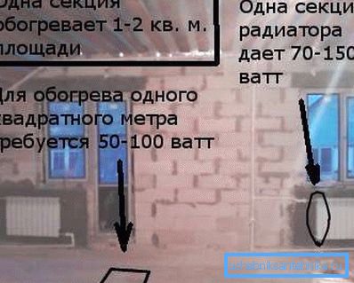 Jedna část může ohřát 1-2 m2 Jedna část může ohřát 1-2 m2
